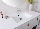 Glacier Lite 1500mm Twin Vanity, Double Bowl CastMarble Top