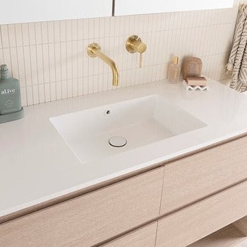 Glacier Lite All-Drawer Slim 1200mm, CastMarble Top, Bowl Options