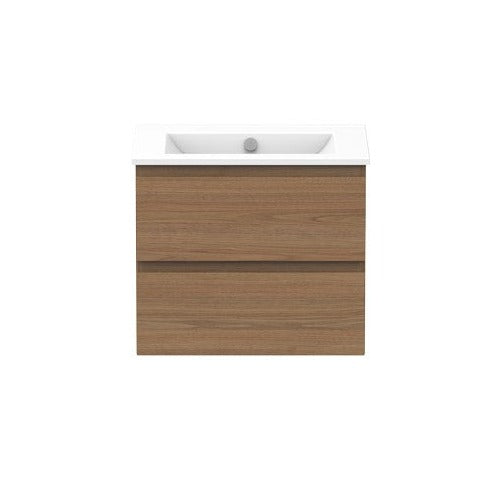 Glacier Lite All-Drawer Twin Wall Hung Vanity, 600mm