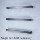Radiant Vail 650mm Single Bar Heated - Gunmetal