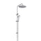 Greens Glint AirFlo Combination Twin Rail Shower - Chrome