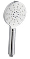 Bakara Round Full Combo Shower Set, Chrome