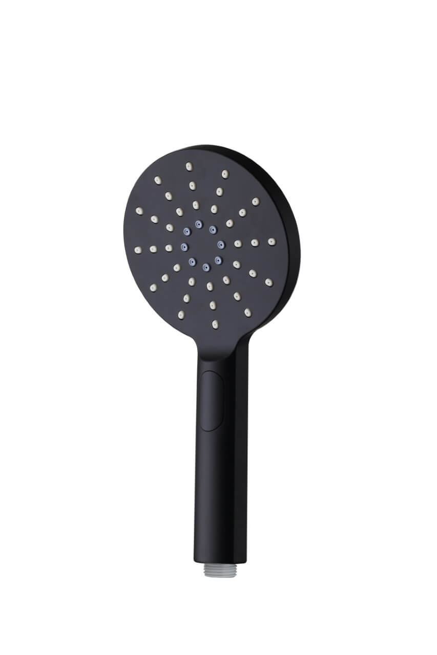 Bakara Round Handset - Matte Black