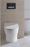 Geberit In Wall Package - Houston Raised Height Pan - Sigma 50 Glass Button