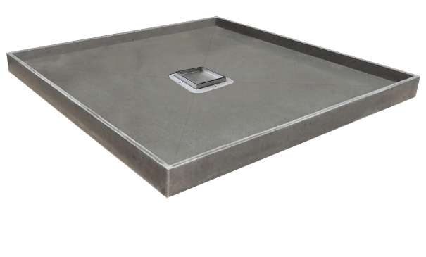 Universal Tile Over Shower Base with Smart Tile, Rear or Centre Waste