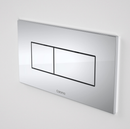 Caroma Invisi Series II® Metal Rectangular Dual Flush Plate & Buttons