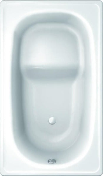 Ultra Compact 1050mm Shower Bath with Seat