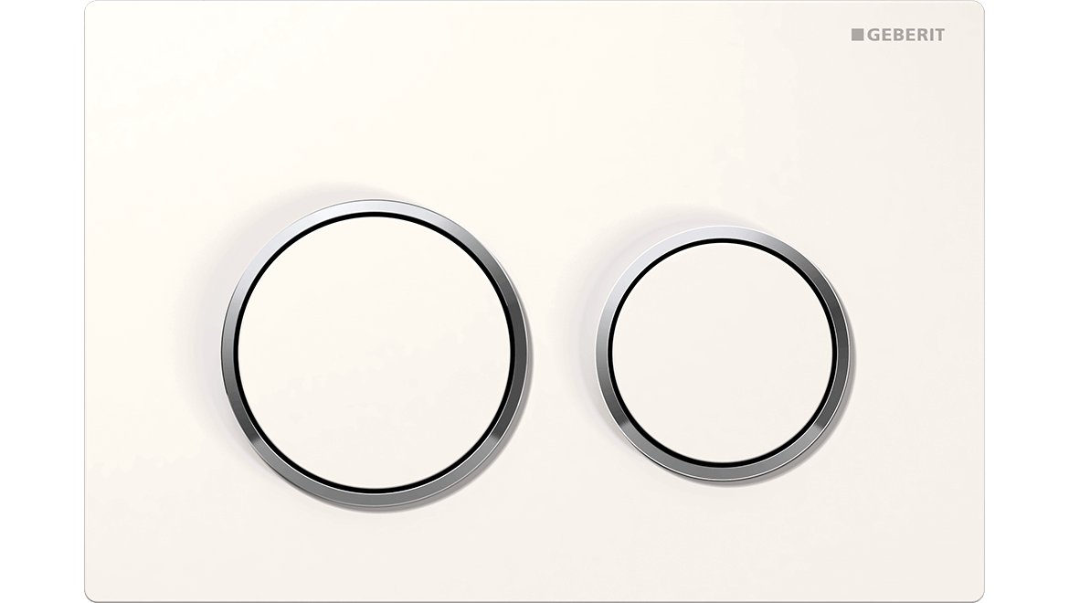 Geberit Kappa 21 Dual Flush Button & Plate