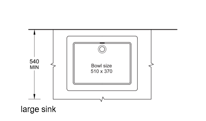 Cotto Laboratory, Utility (Laundry) Sink