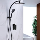 Nero Fresh Short Combination 250mm Overhead Shower Set - Matte Black