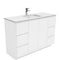 Fienza 1200mm Floor Standing Vanity Unit with Stone Top & Undermount Basin