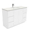 Fienza 1200mm Floor Standing Vanity Unit with Stone Top & Undermount Basin