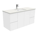 Fienza 1200mm Wall Hung Vanity Unit with Stone Top & Undermount Basin