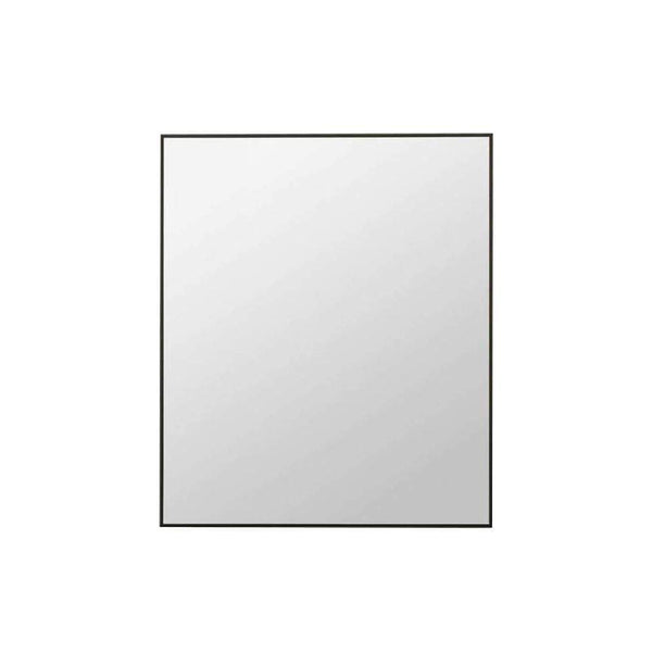 Mirrors Flynn Rectangular Mirror - Black 100 x 120CM