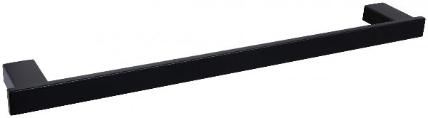 Nero Celia Single Towel Rail 800mm Matte Black