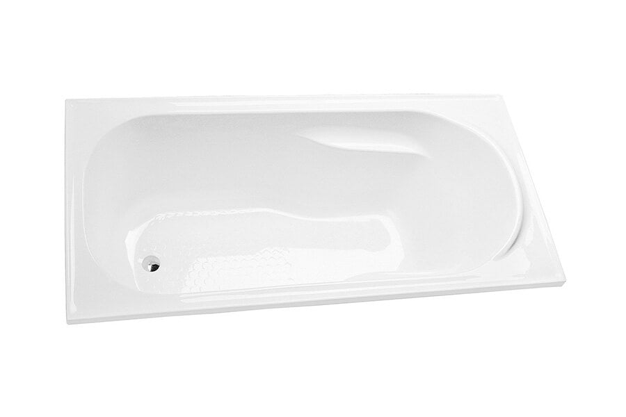 Decina Modena Inset Bath, White - 1210mm / 1515mm / 1635mm / 1785mm