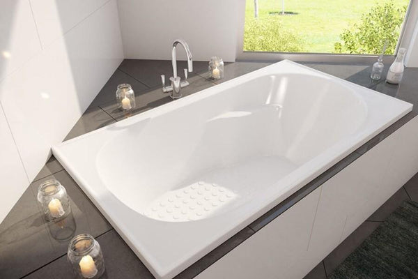 Decina Modena Inset Bath, White - 1210mm / 1515mm / 1635mm / 1785mm