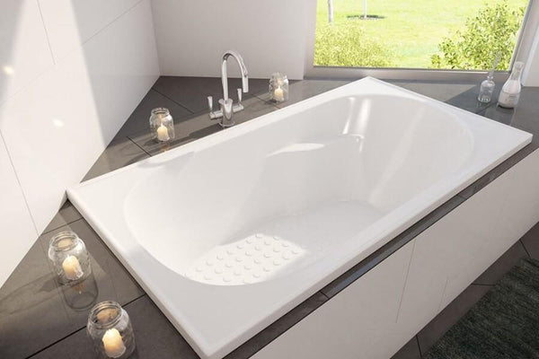 Decina Modena Inset Bath White 1210mm 1515mm 1635mm