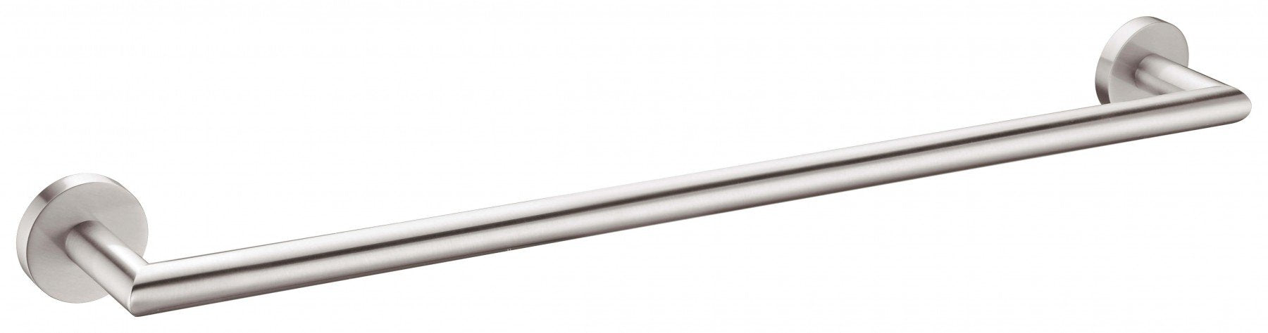 Nero Dolce Single Towel Rail 700mm - Brushed Nickel