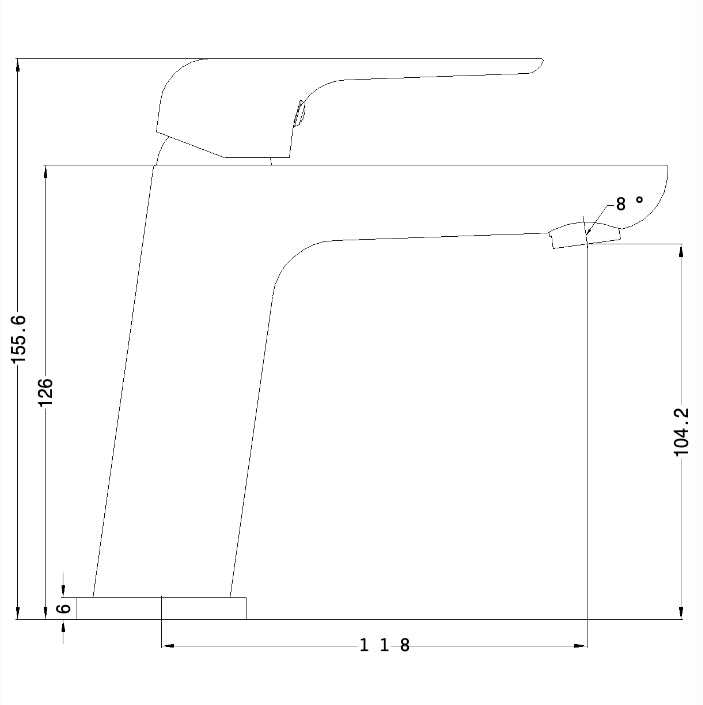 Fresh Basin Mixer - Brushed Nickel