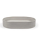 Nood Co Pill Oval Concrete Basin - Sky Grey