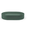 Nood Co Pill Oval Concrete Basin - Teal