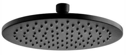 Nova Round Shower Head, Matte Black