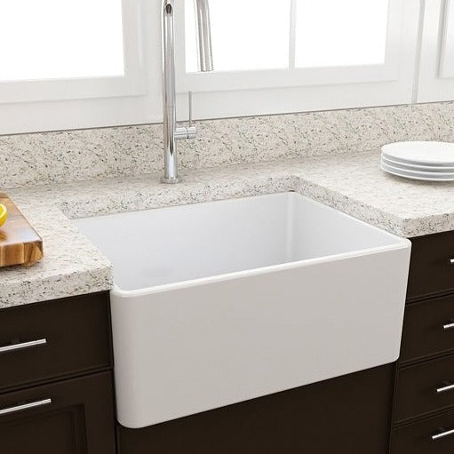 Turner Hastings Novi 60 x 46 Fireclay Single Butler Sink - White