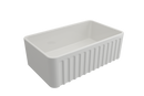 Turner Hastings Novi 76 x 46 Fireclay Single Butler Sink - White