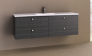 Manhattan All-Drawer 1500mm Wall Hung Vanity with Moulded Top