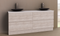 Manhattan All-Drawer 1800mm Floor Standing Vanity, Above or Under Counter Basin, Double Bowl