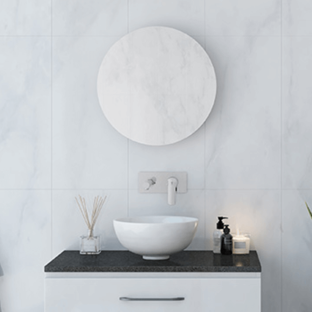Timberline Oxford Round Mirror - 600mm