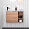 Petite Open Shelf Wall Hung Vanity 800mm