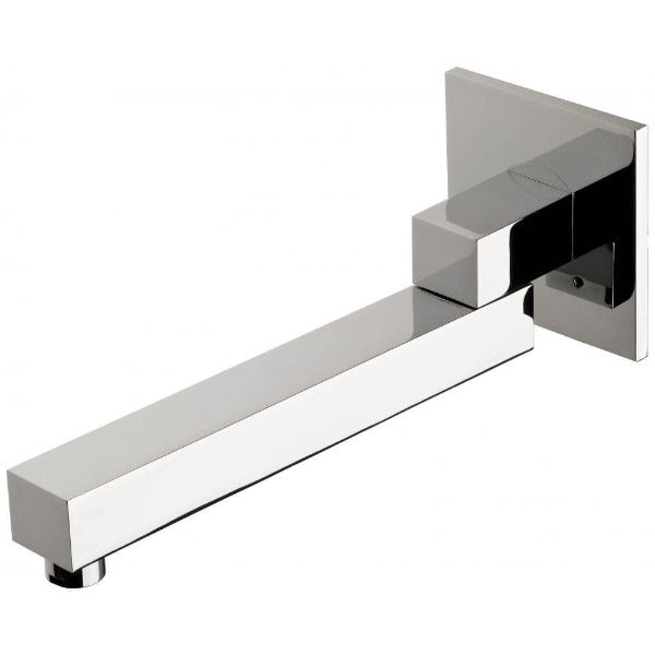 Phoenix Bath Outlet Square Swivel 200mm - Chrome