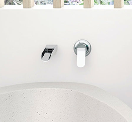 Phoenix Nara Bath Outlet 185mm - Chrome