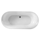 Princess 1690mm Freestanding Oval Bath - White