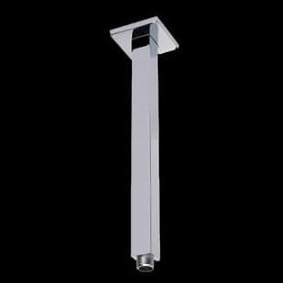 Castle Vertical Shower Arm Square 600mm