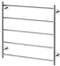 Radii Towel Ladder 750 x 740mm Round Plate - Chrome