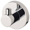 Radii Robe Hook Round Plate - Chrome