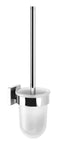 Radii Toilet Brush & Holder Square - Chrome