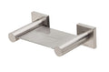 Radii Soap Dish Square Plate - Brushed Nickel