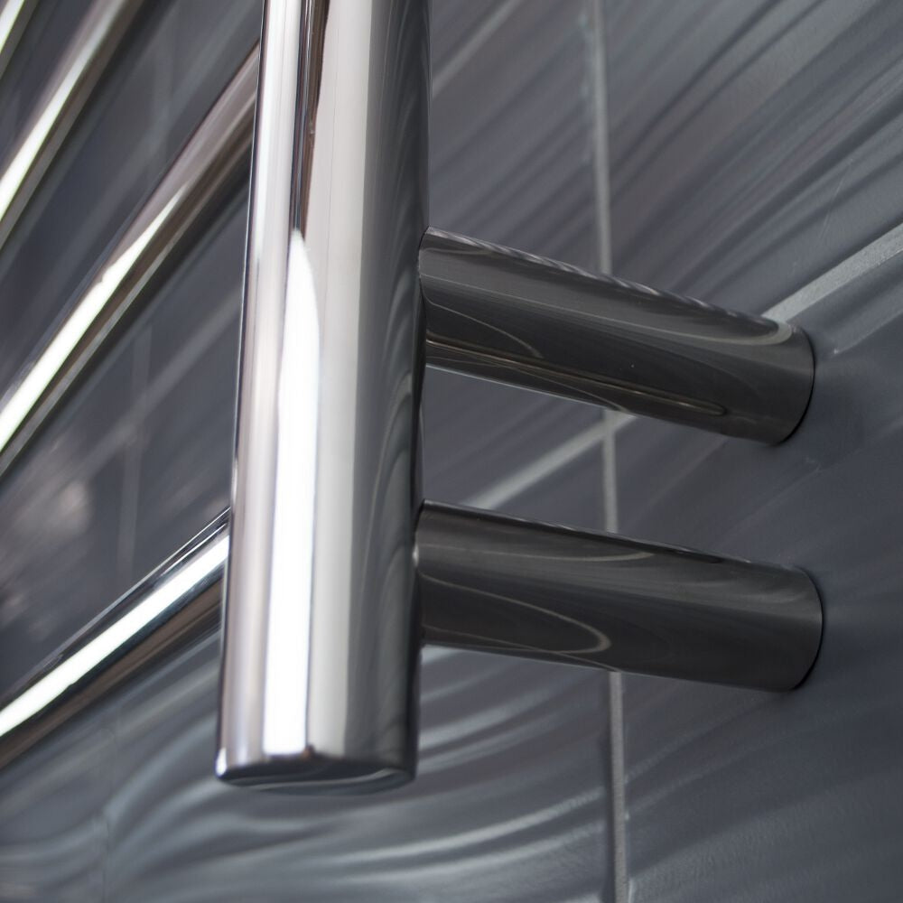 Radiant RTR530 Round Heated Ladder 530 x 700, Polished