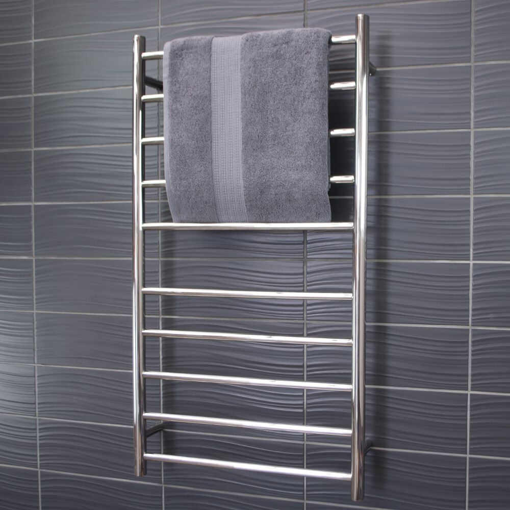 Radiant RTR02 Round Heated Ladder - 600 x 1100, Polished