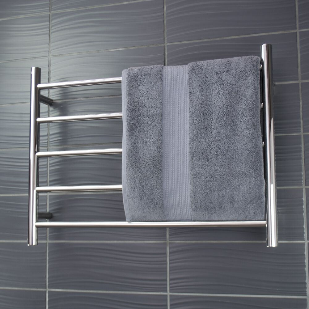 Radiant RTR03 Round Heated Ladder - 750 x 550, Polished