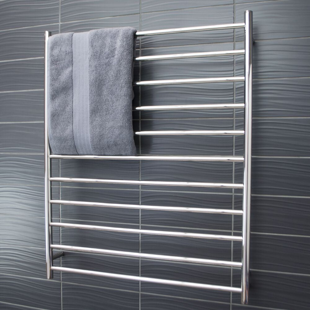 Radiant RTR05 Round Heated Ladder - 900 x 1100, Polished