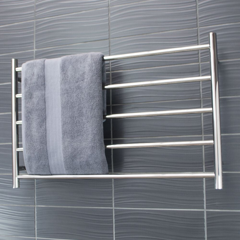 Radiant RTR07 Round Heated Ladder - 950 x 600, Polished