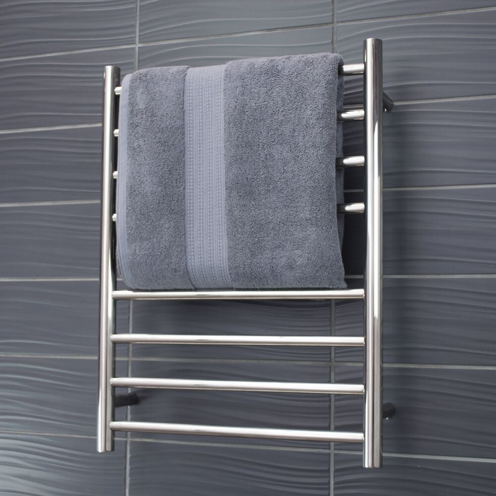 Radiant RTR530 Round Heated Ladder 530 x 700, Polished