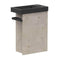 Seek 400mm Wall Hung Vanity - Black Basin