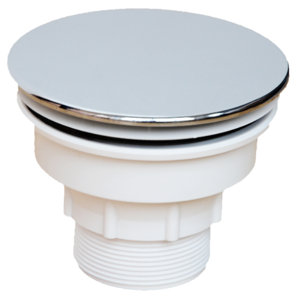 SMC 900X900 Showerbase White Rear Outlet