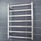 Radiant BRU-STR01 Square Heated Ladder 600x800 Brushed